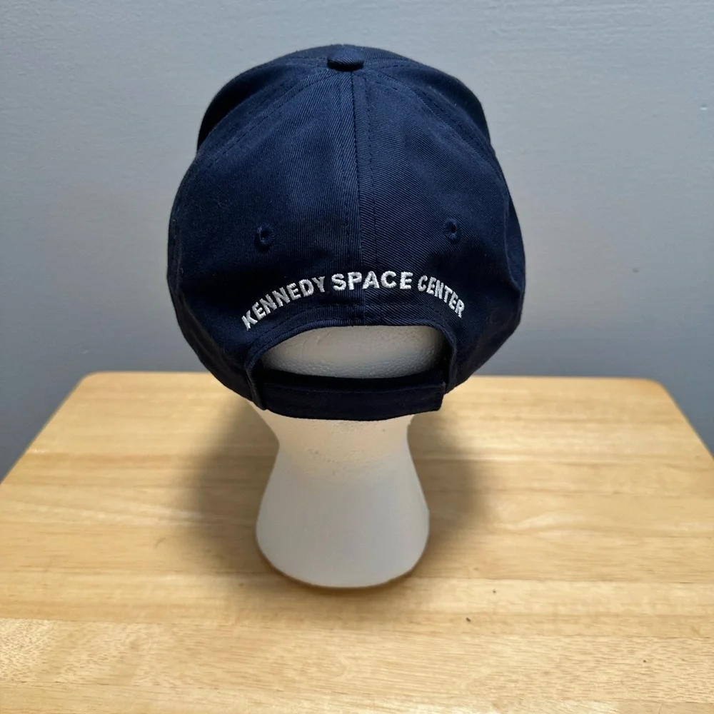 Shuttle Launch Experience Navy Blue Hat Cap Baseball Kennedy Space Center Nasa - Picture 5 of 7